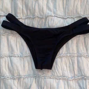 Itsy black Victoria’s Secret bikini bottoms